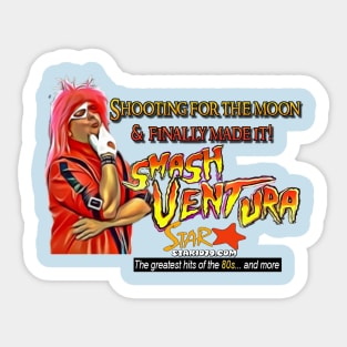 Smash Ventura - Shooting for the moon Sticker